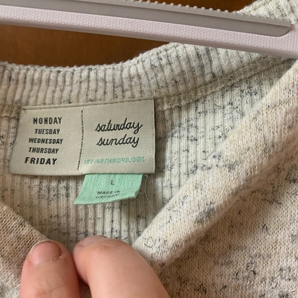 Anthropologie Saturday Sunday Marisa Ribbed Tunic - Picture 4 of 4